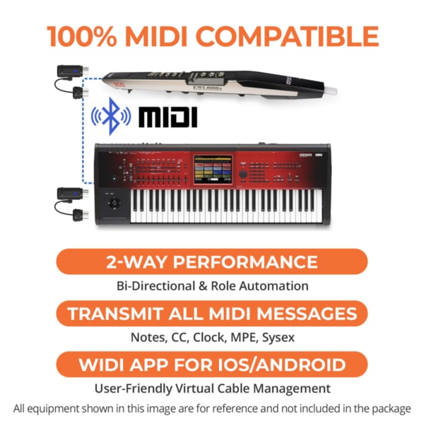 CME Pro WIDI Master Bluetooth Wireless Midi Interface - Image 7