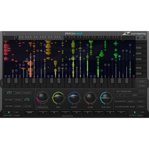 Zynaptiq Pitchmap::Colors W/ Orange Vocoder Nano