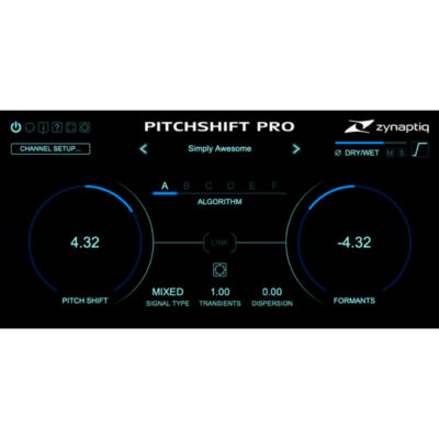 Zynaptiq Pitchshift Pro