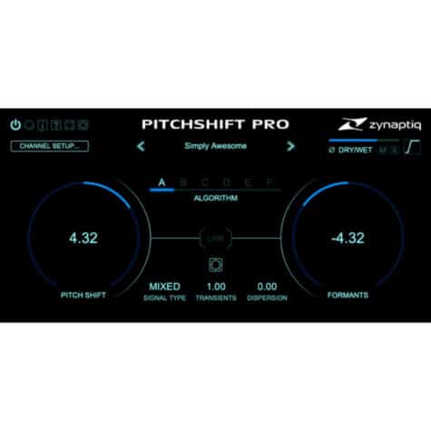 Zynaptiq Pitchshift Pro