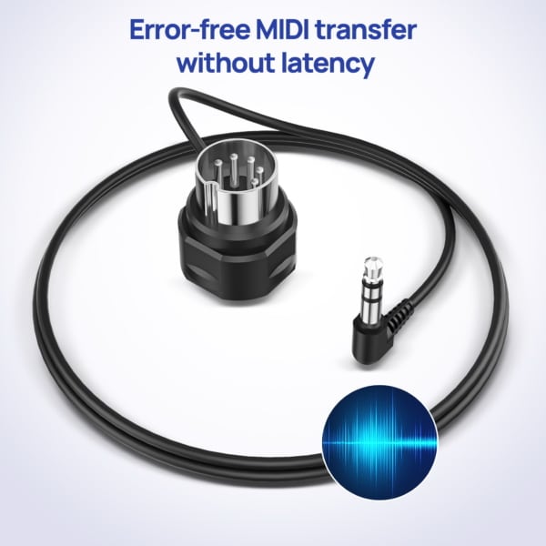 CME Pro TRS MIDI Cable 4-Pack - TRS to 5-pin DIN 90CM - Image 6