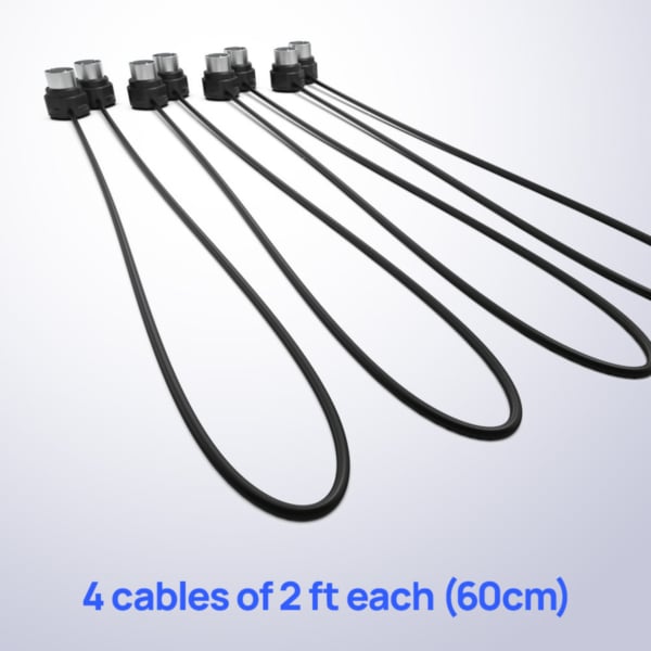CME Pro MIDI Cable 4-Pack 60cm - Image 2