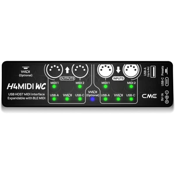 CME Pro H4MIDI WC Advanced MIDI Interface - Image 3