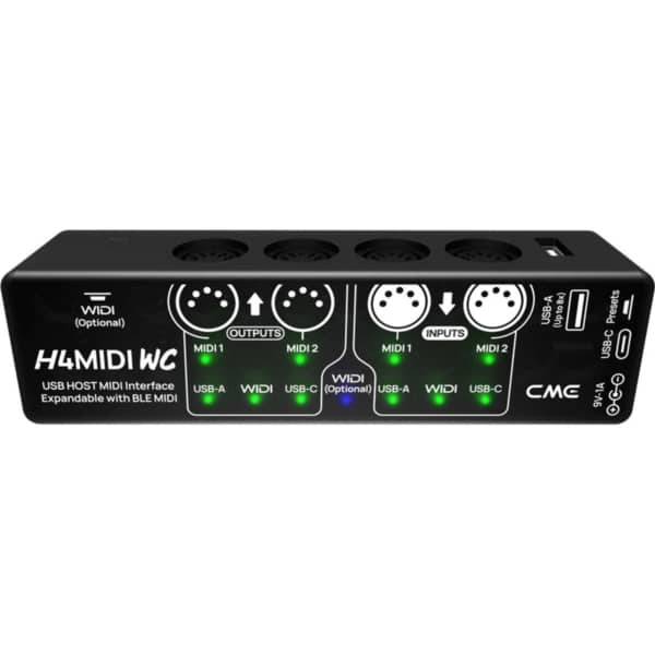 CME Pro H4MIDI WC Advanced MIDI Interface - Image 2