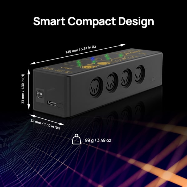 CME Pro U4MIDI WC Hybrid MIDI Interface - Image 8