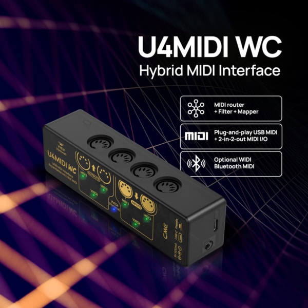 CME Pro U4MIDI WC Hybrid MIDI Interface - Image 10