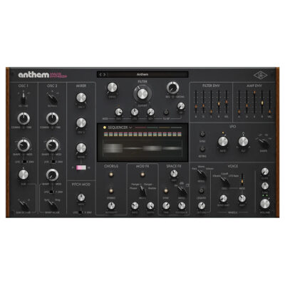 UAD Anthem Analog Synthesizer
