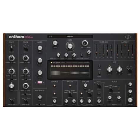 UAD Anthem Analogue Synthesizer