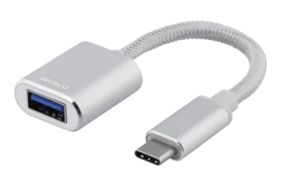 Deltaco USB-C to USB A adapter