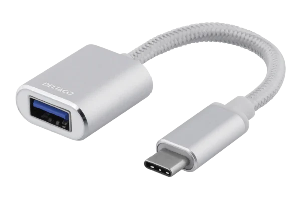 Deltaco USB-C til USB A adapter