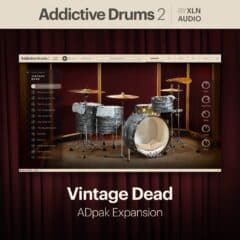 XLN Audio Addictive Drums 2: Vintage Dead