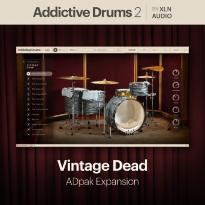 XLN AUDIO Software: Addictive Drums 2: Vintage Dead