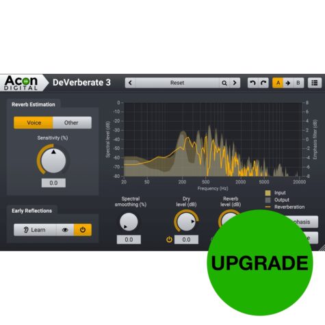 Acon Digital DeVerberate 3 UPG from DeVerberate 1 or 2