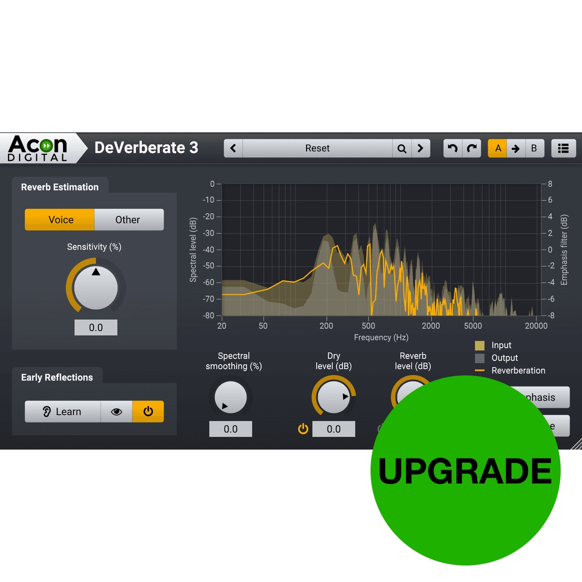 Acon Digital DeVerberate 3 UPG from DeVerberate 1 or 2