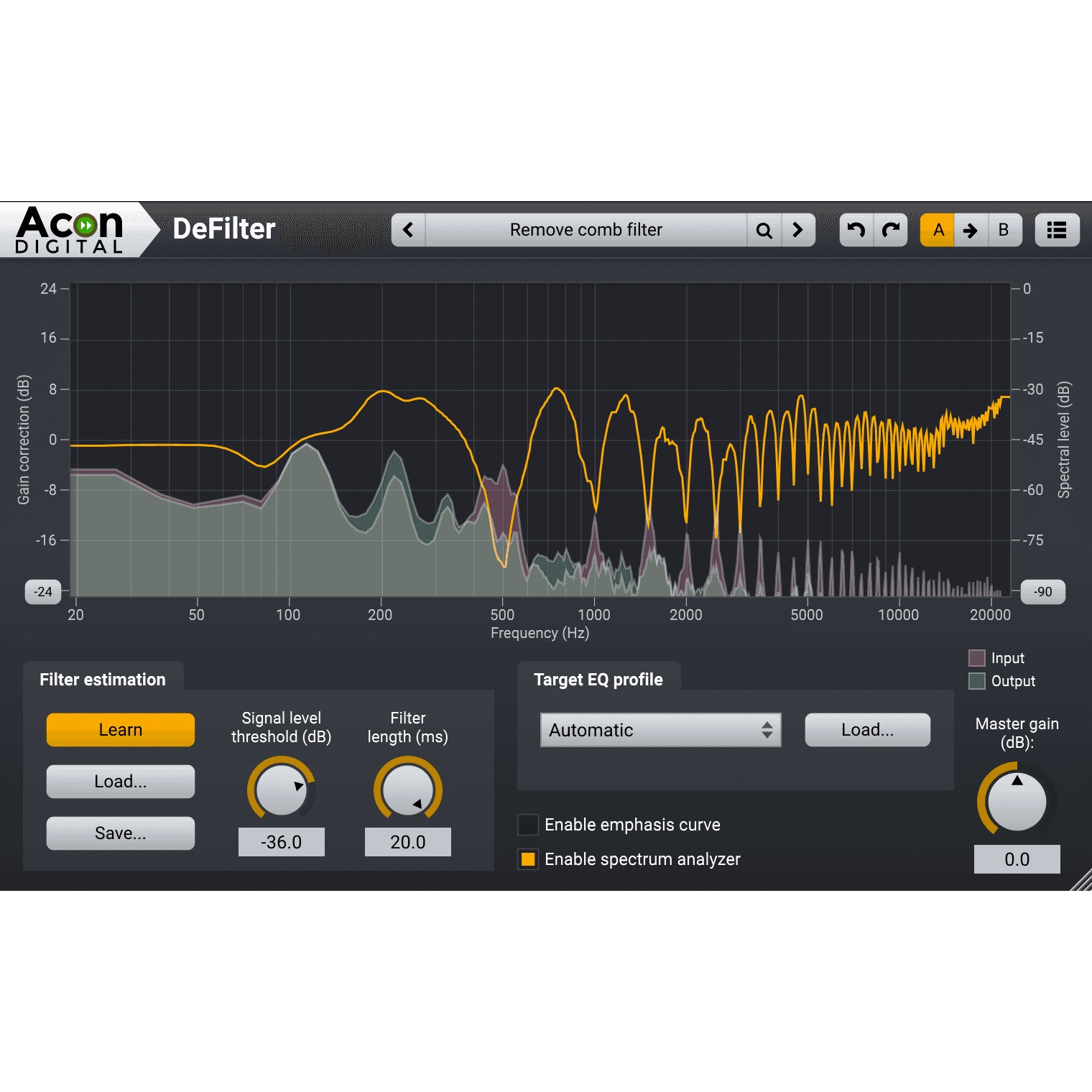 Acon Digital DeFilter