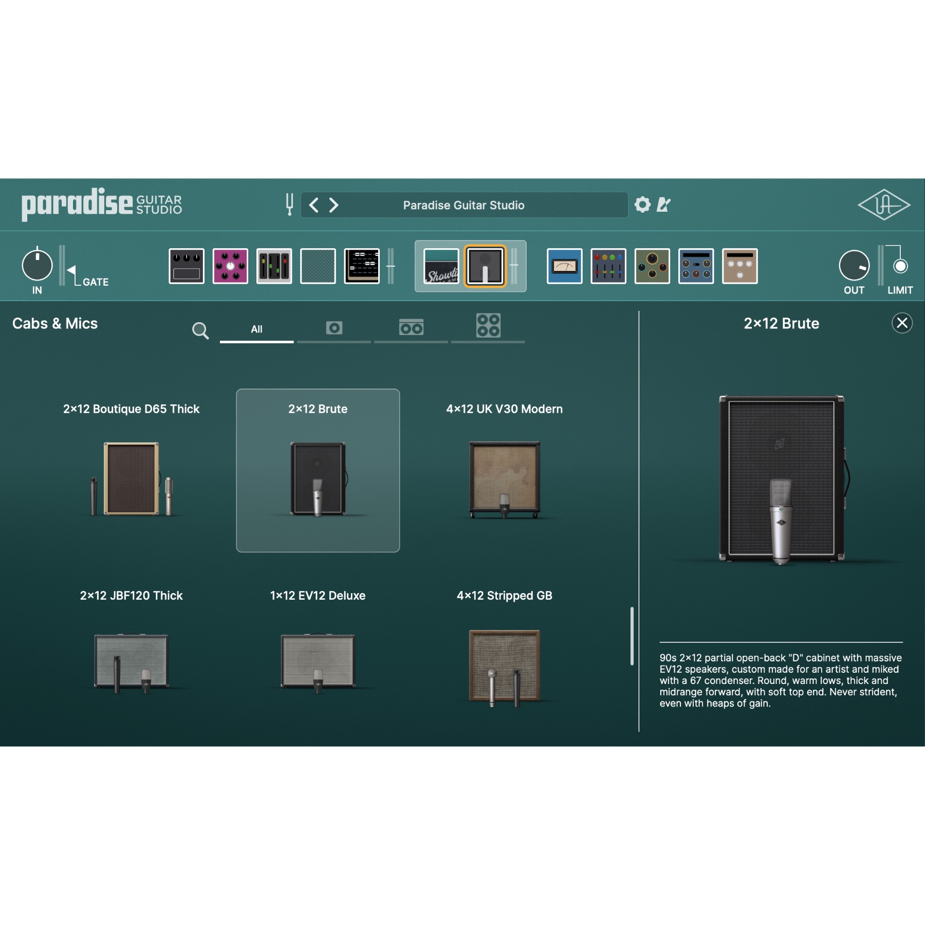 UAD Paradise Guitar Studio - Billede 6